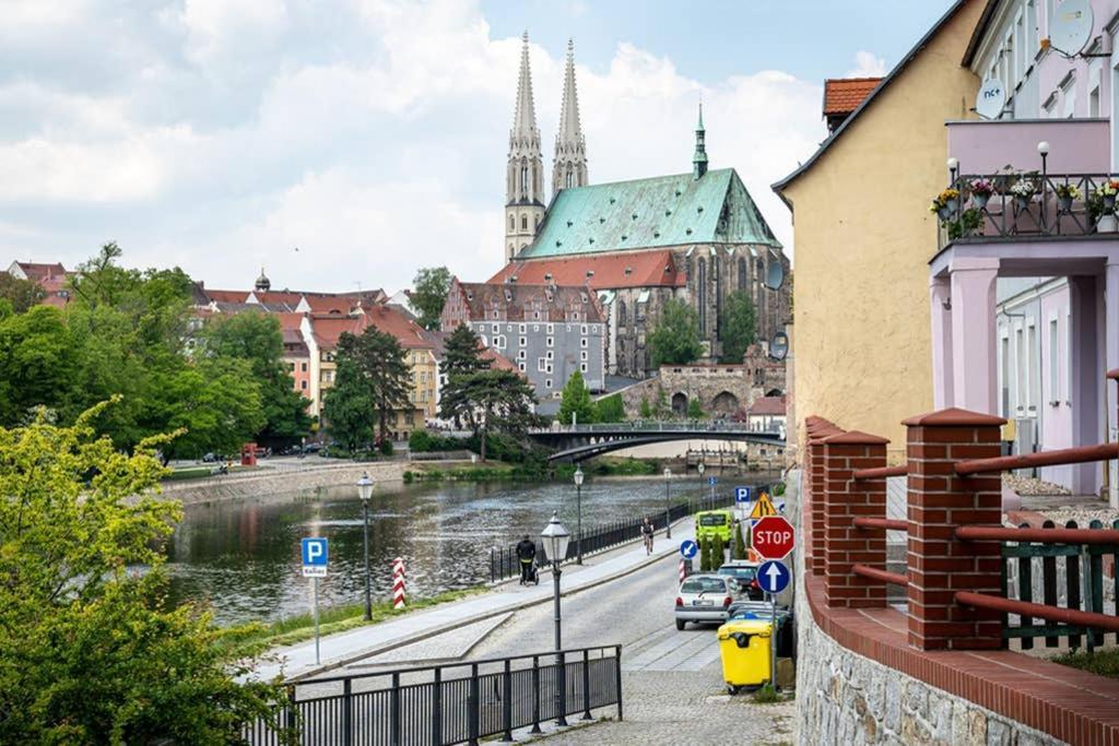 Blick Apartments - Riverview Soft Loft Zgorzelec Kültér fotó